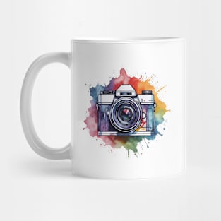 Colorful Camera Logo Mug